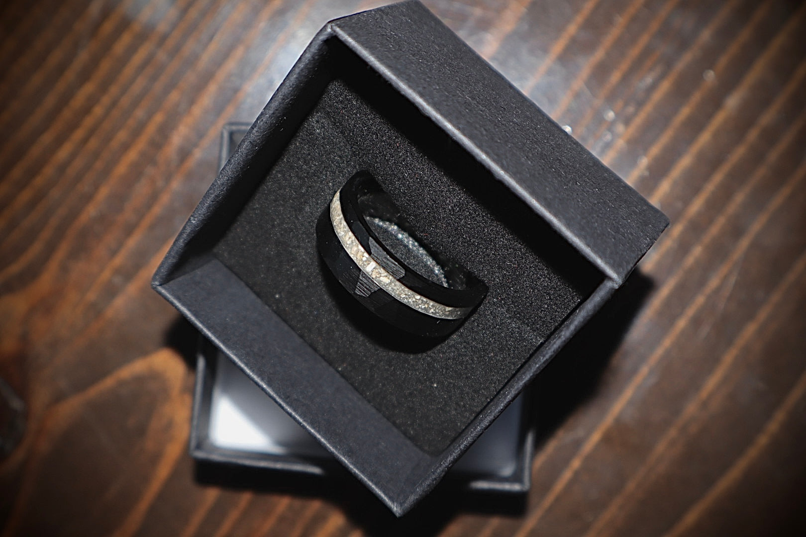 Black Tungsten Ring