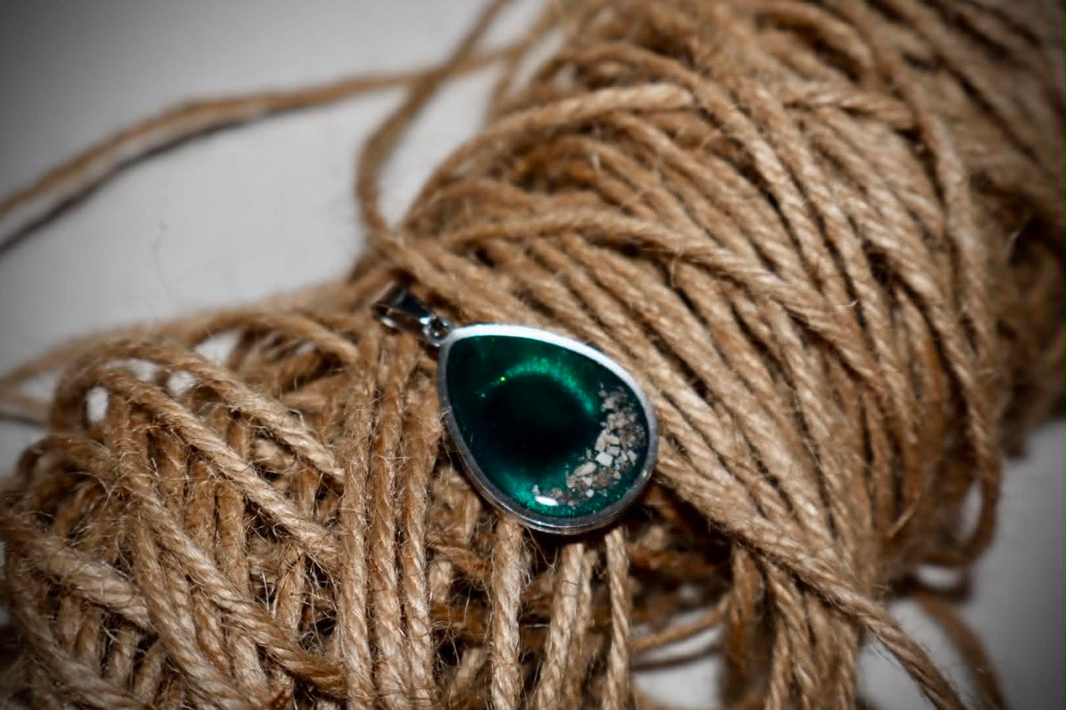 Teardrop Stainless Steel Pendant