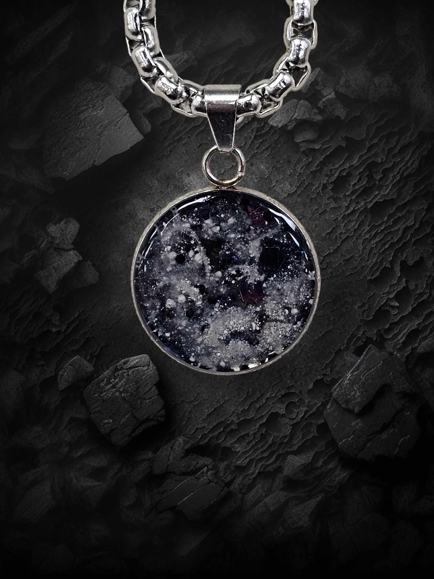 Round Stainless Steel Pendant