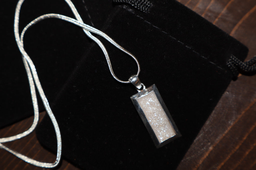 Sterling Silver Single Frame Pendant