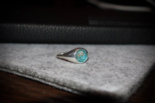 Circle Sterling Silver Ring
