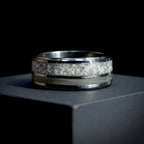 Silver Tungsten Ring