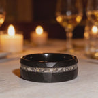 Black Tungsten Ring