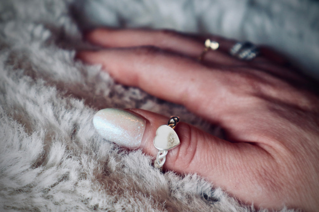 Heart Sterling Silver Ring