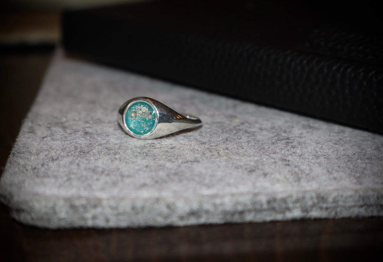 Circle Sterling Silver Ring