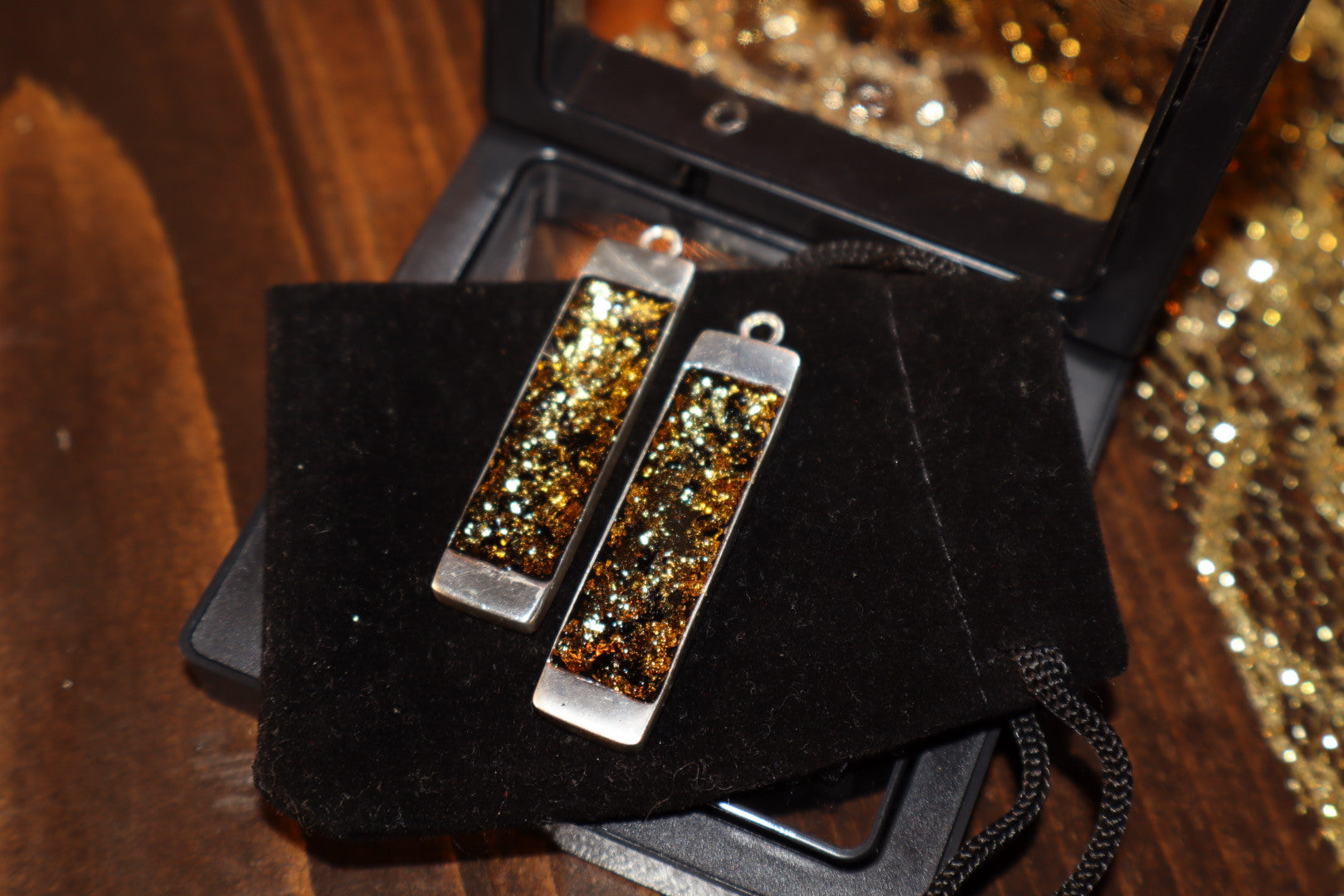 Long Sterling Silver Pendant