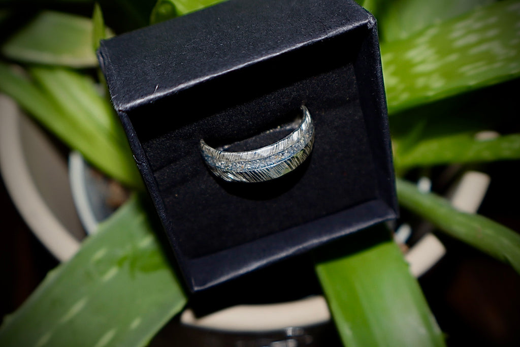 Round Sterling Silver Ring