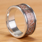 Sterling Silver Round Ring (10 mm)
