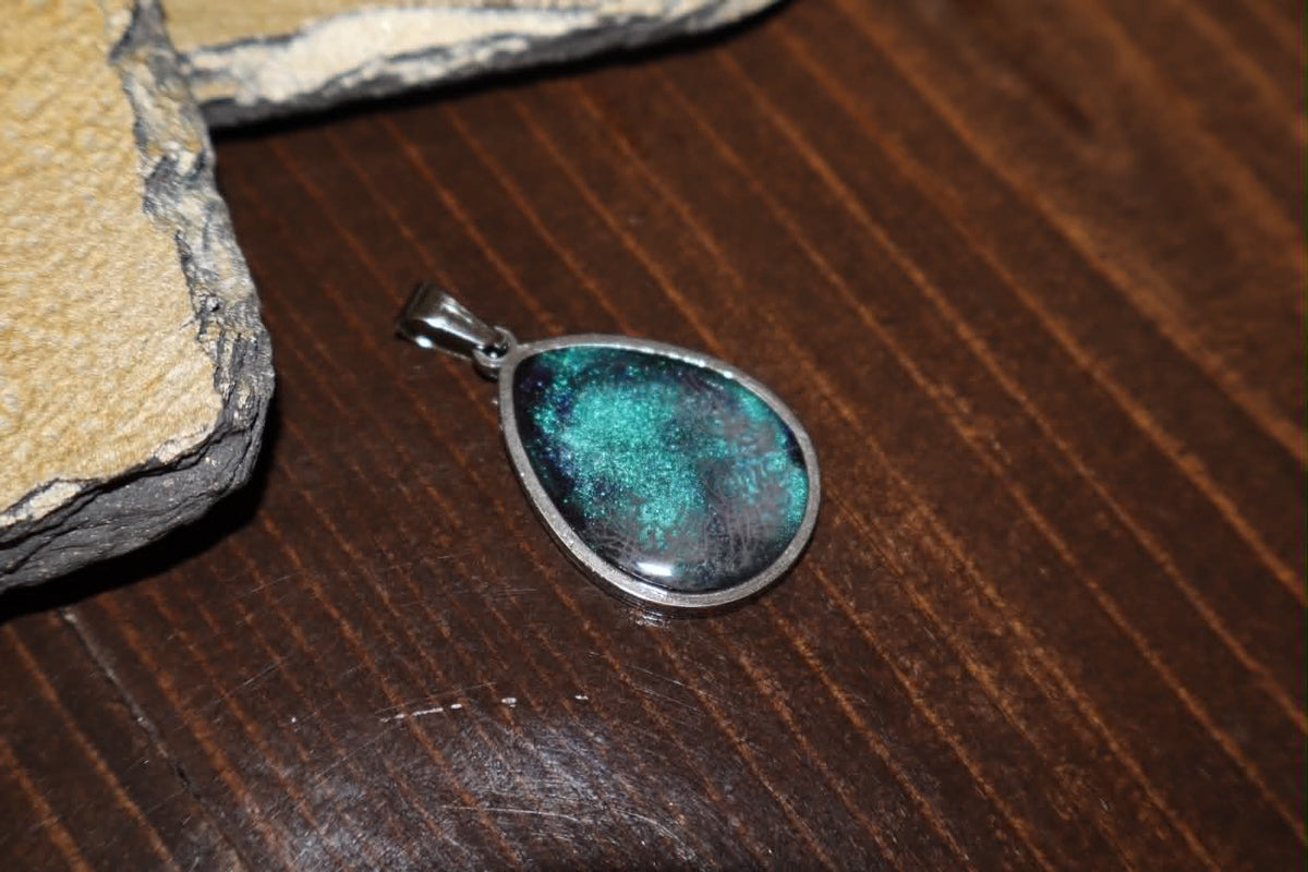Teardrop Stainless Steel Pendant