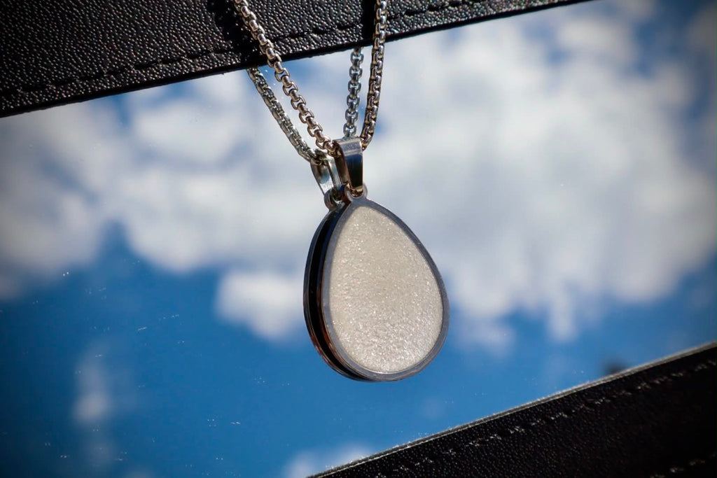 Teardrop Stainless Steel Pendant