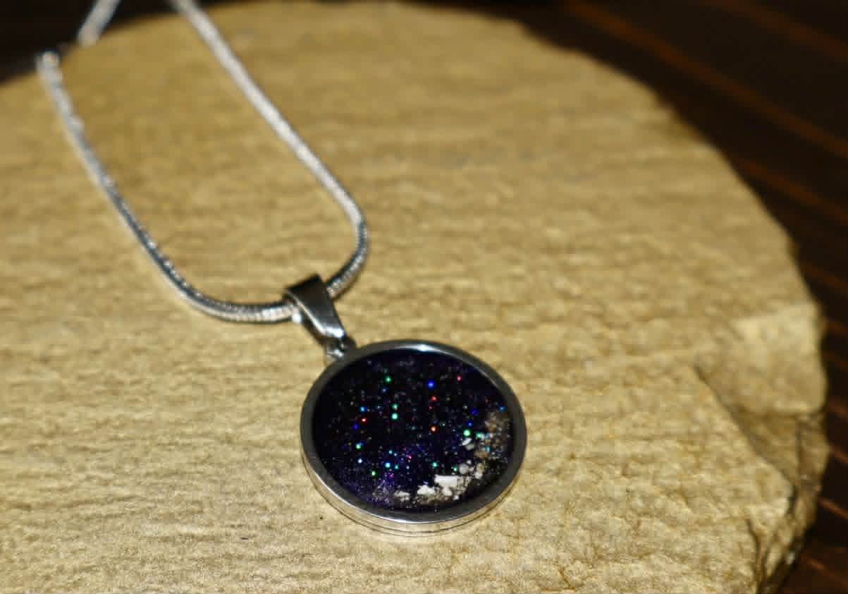 Round Stainless Steel Pendant