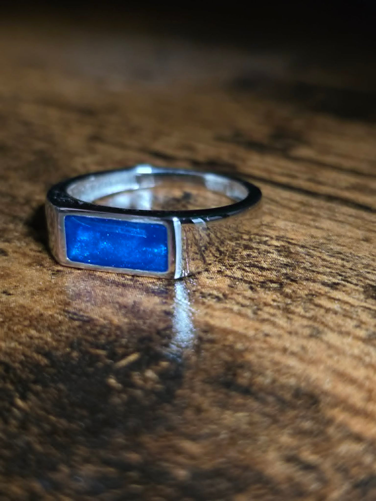 Stainless Steel Rectangle Ring