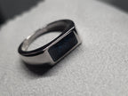 .925 Sterling Silver Rectangle Ring
