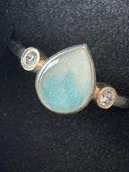 Teardrop Sterling Silver Ring