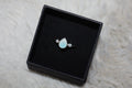 Teardrop Sterling Silver Ring