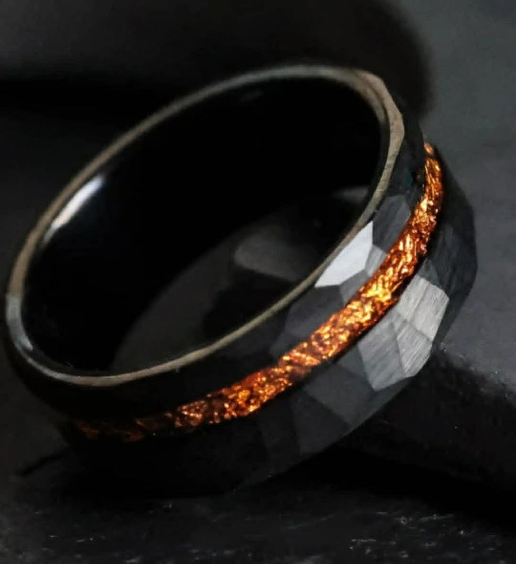 Black Tungsten Ring