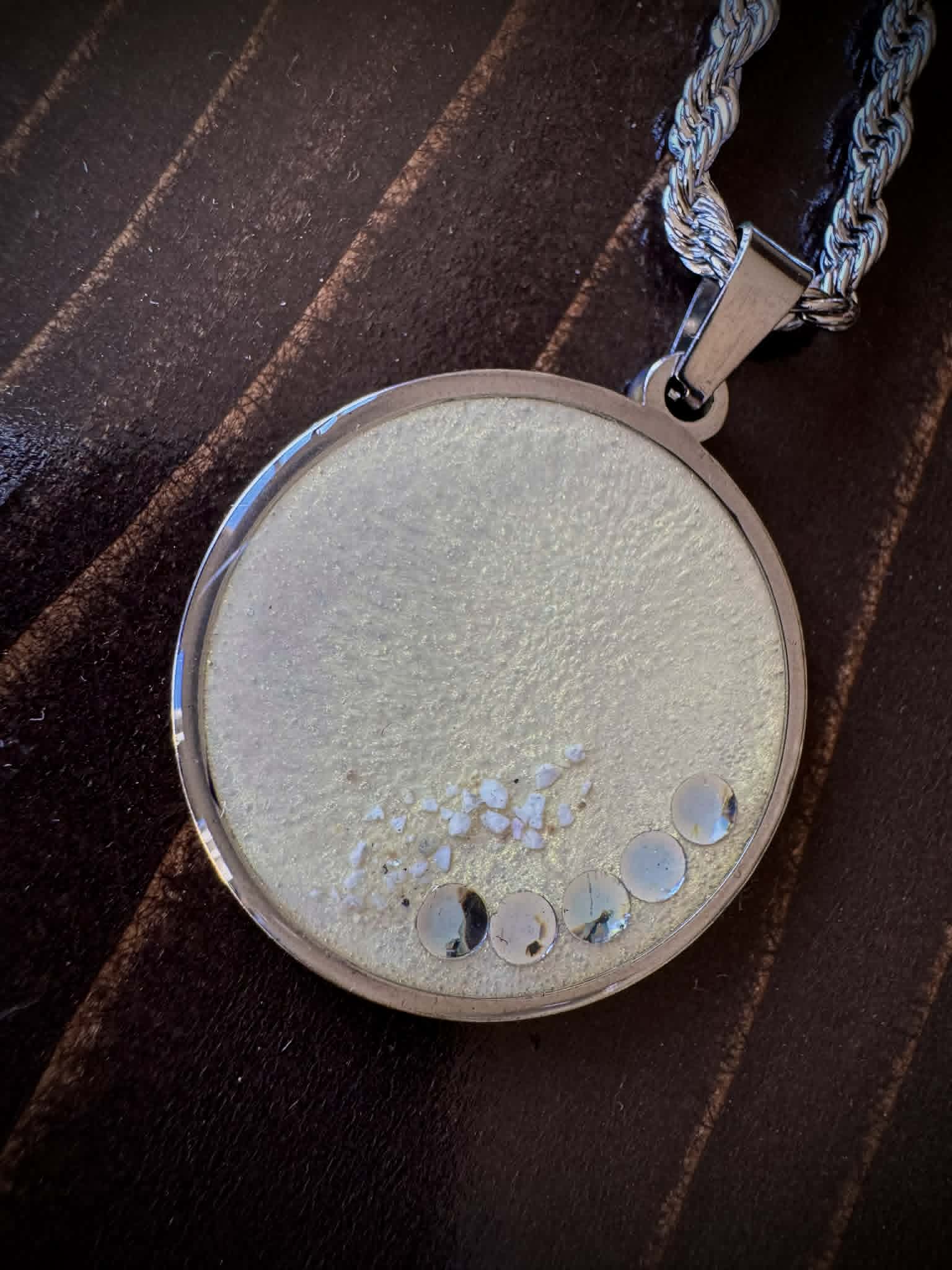 Round Stainless Steel Pendant