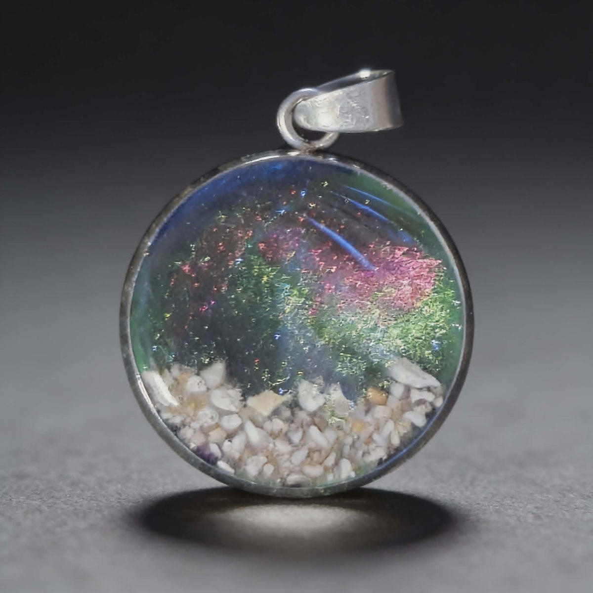 Round Stainless Steel Pendant