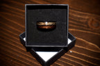 Black Stainless Steel Ring (Dbl)