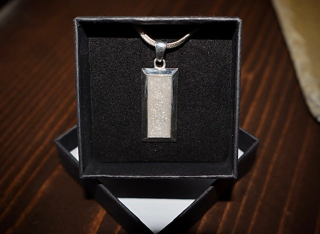 Sterling Silver Single Frame Pendant