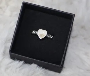 Heart Sterling Silver Ring